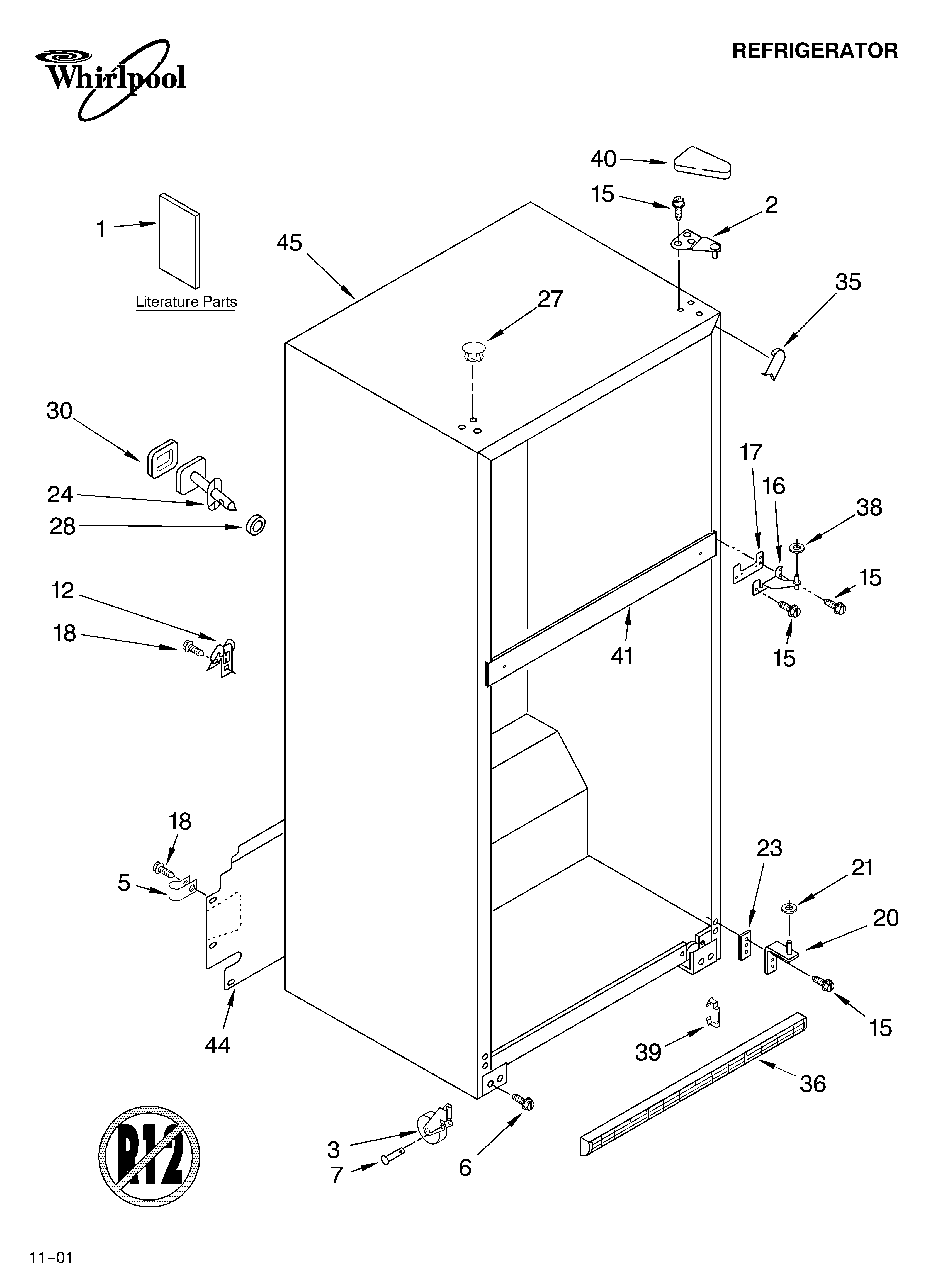 Cabinet/literature