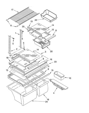 Shelf/optional