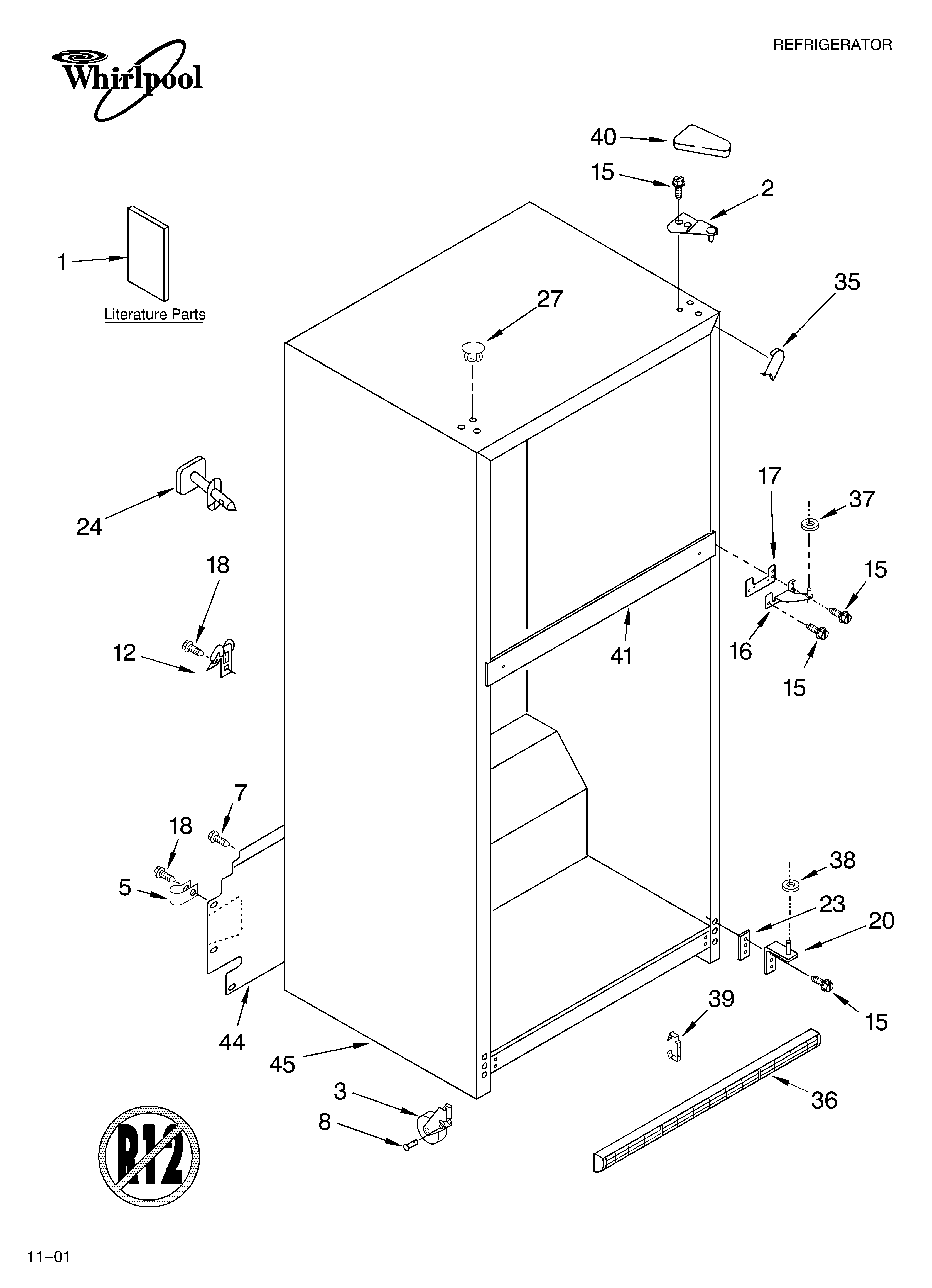 Cabinet/literature
