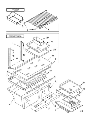 Shelf/optional