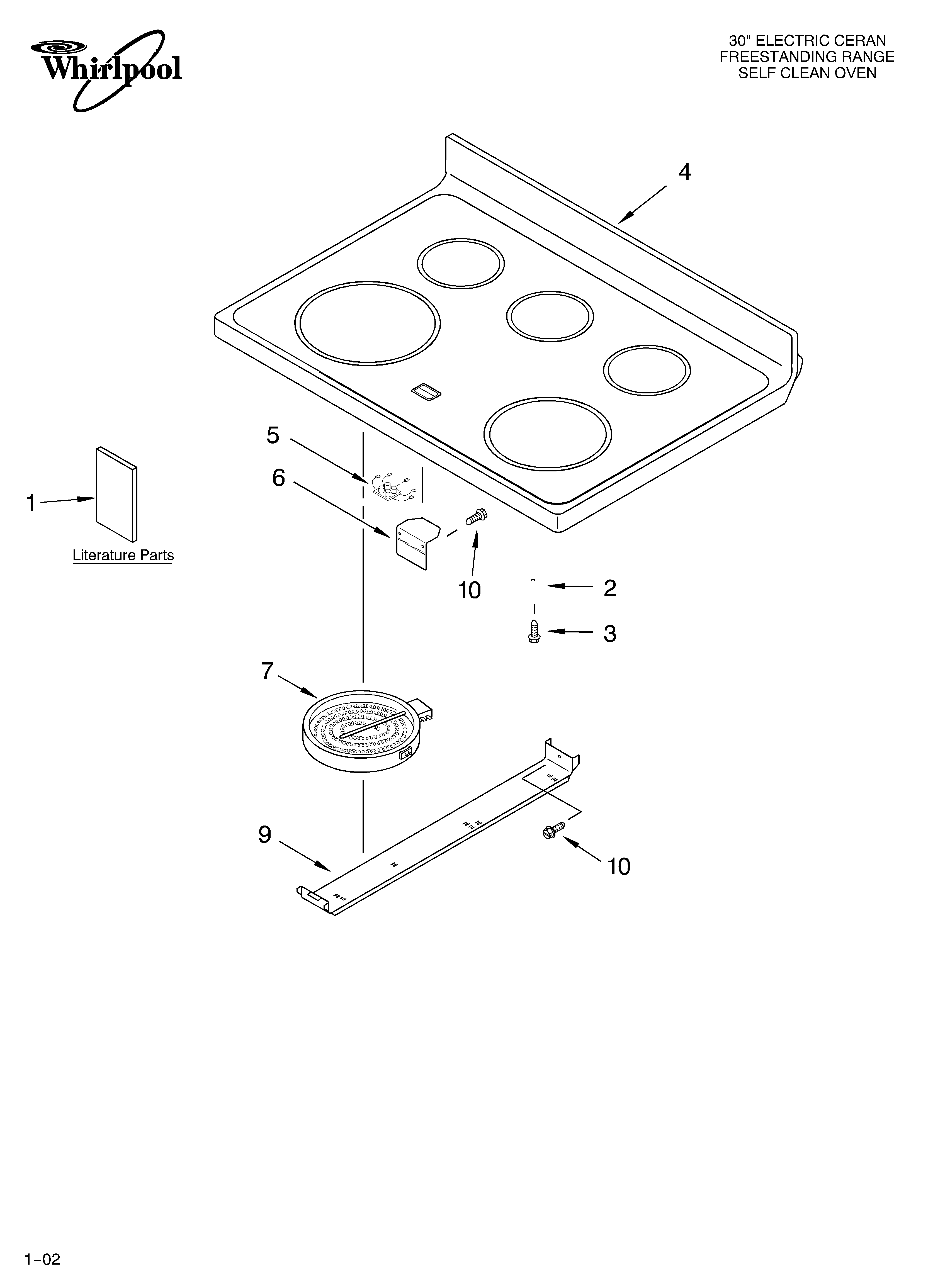 Cooktop/literature