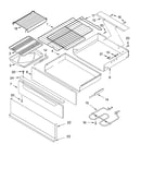 Drawer and broiler/optional
