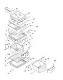Refrigerator shelf