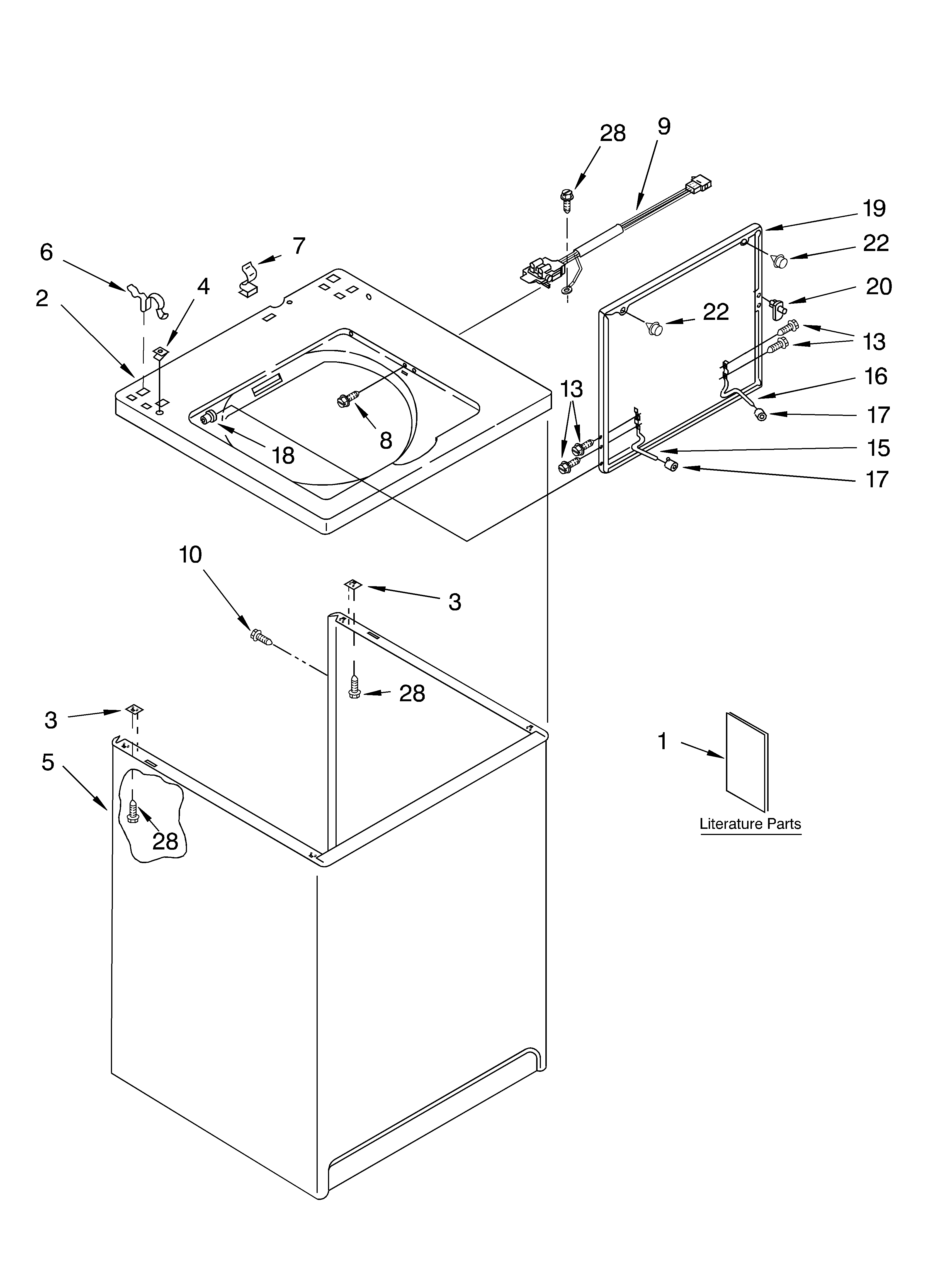 TOP AND CABINET/LITERATURE