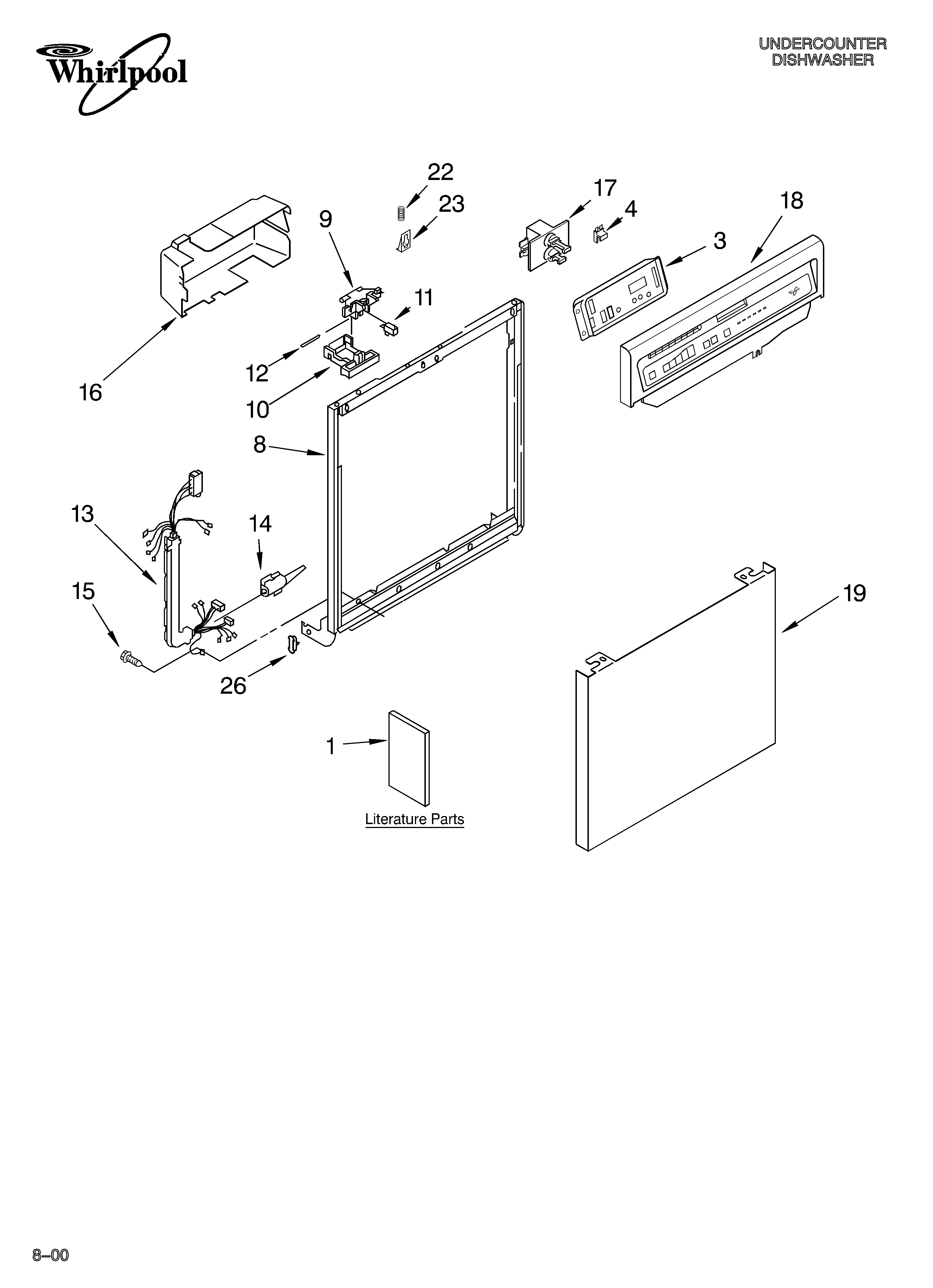 Frame and console/literature