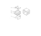 Whirlpool RBS275PDB13 internal oven diagram