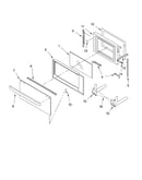 Microwave door
