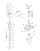 Motor and ice container