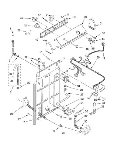 Controls and rear panel