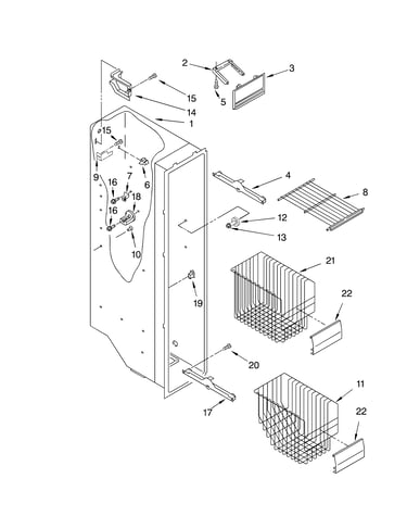 Freezer liner