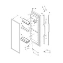 KitchenAid KSRU25FKWH02 refrigerator door diagram