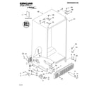 Kirkland SS25AFXLQ00 cabinet/literature diagram