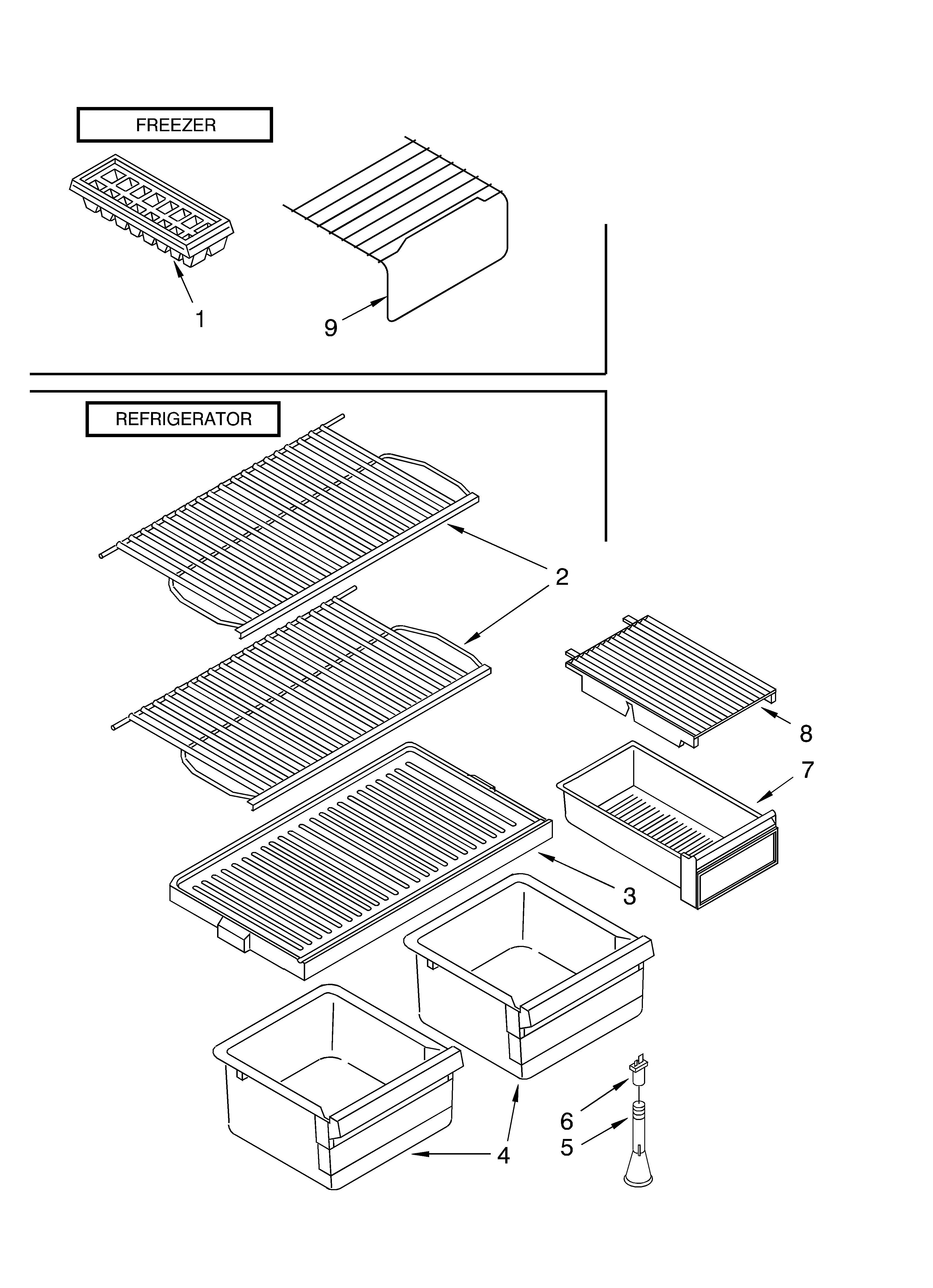 Shelf/optional