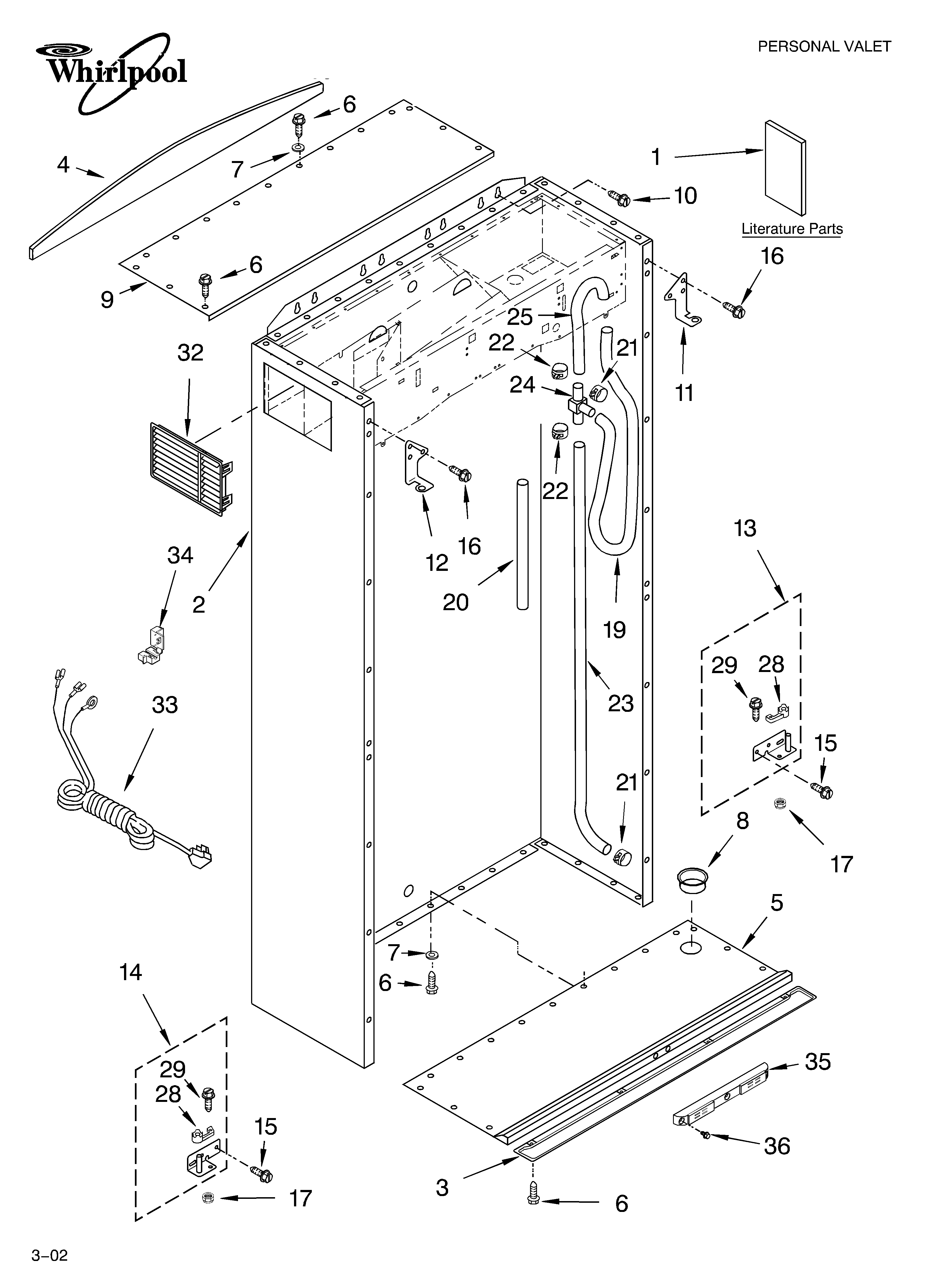 CABINET/LITERATURE