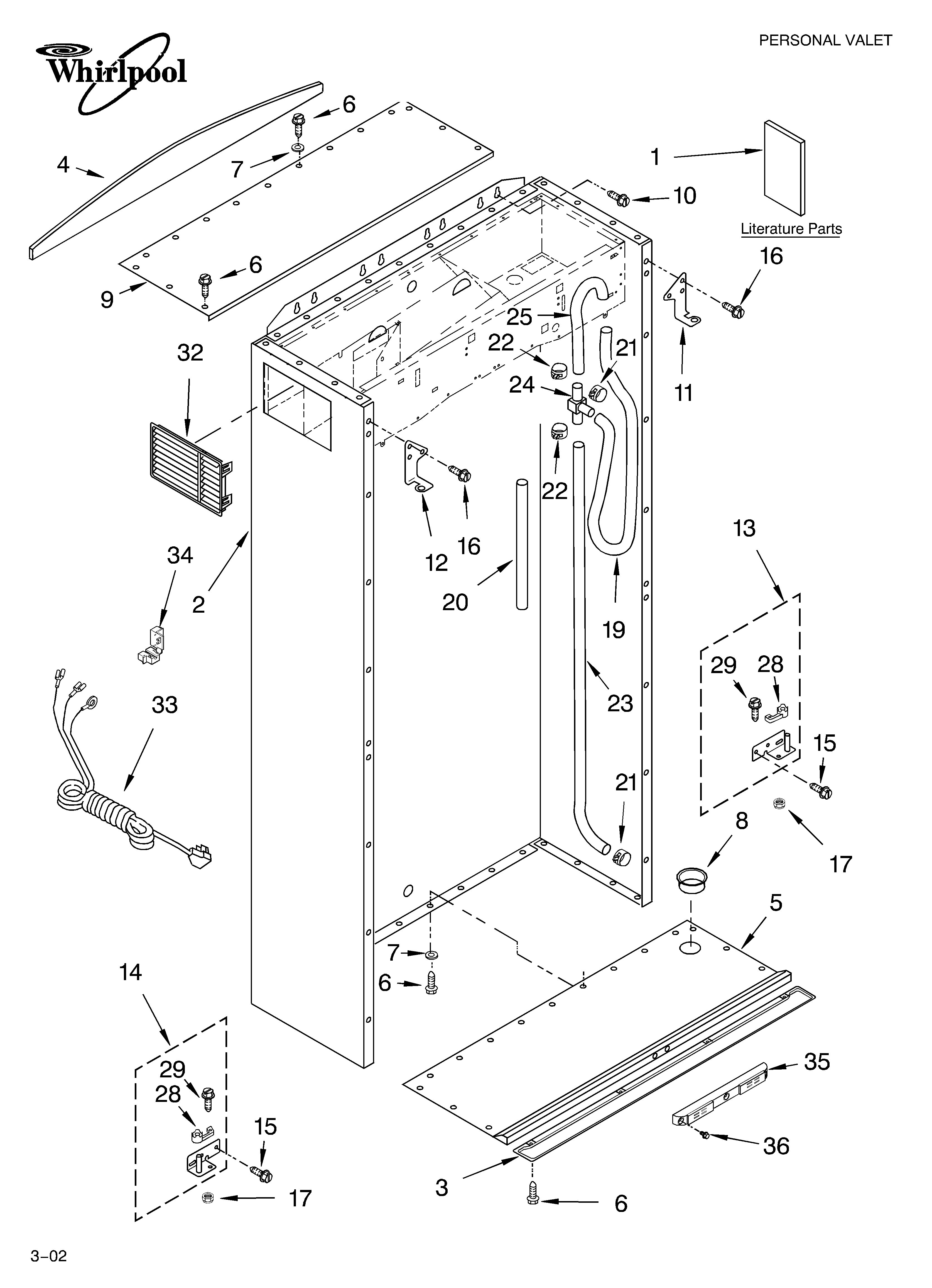 CABINET/LITERATURE