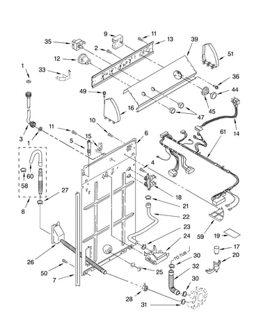 Controls and rear panel