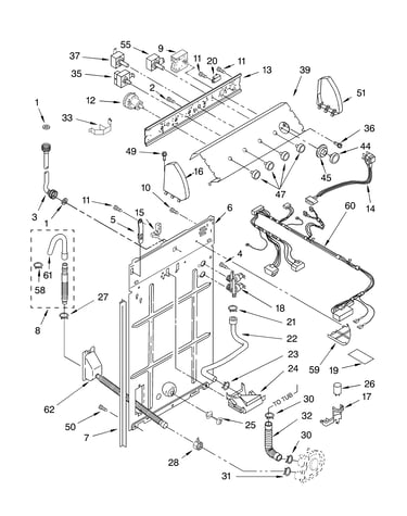 Controls and rear panel