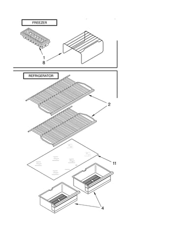 Shelf/optional