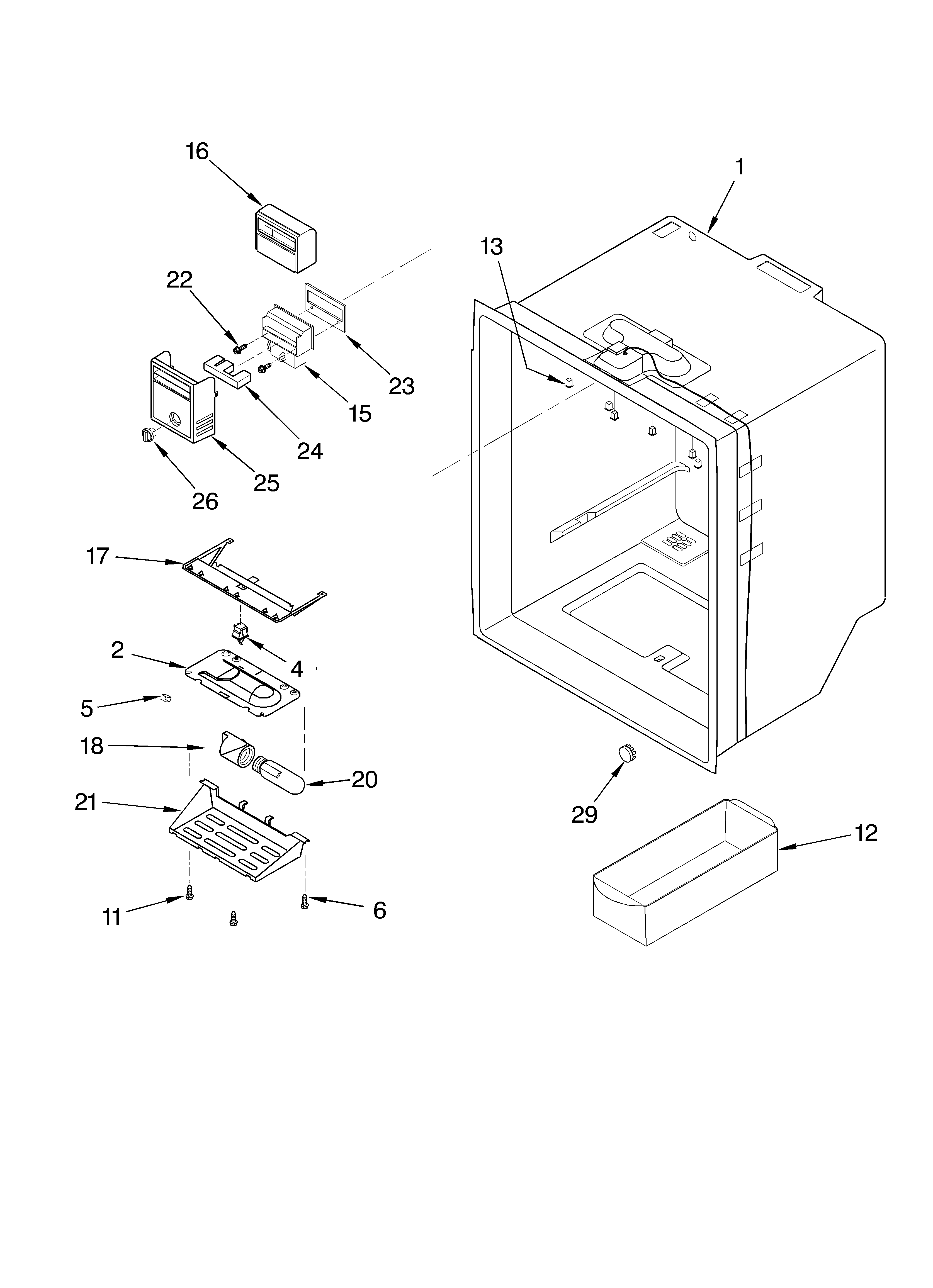Refrigerator liner