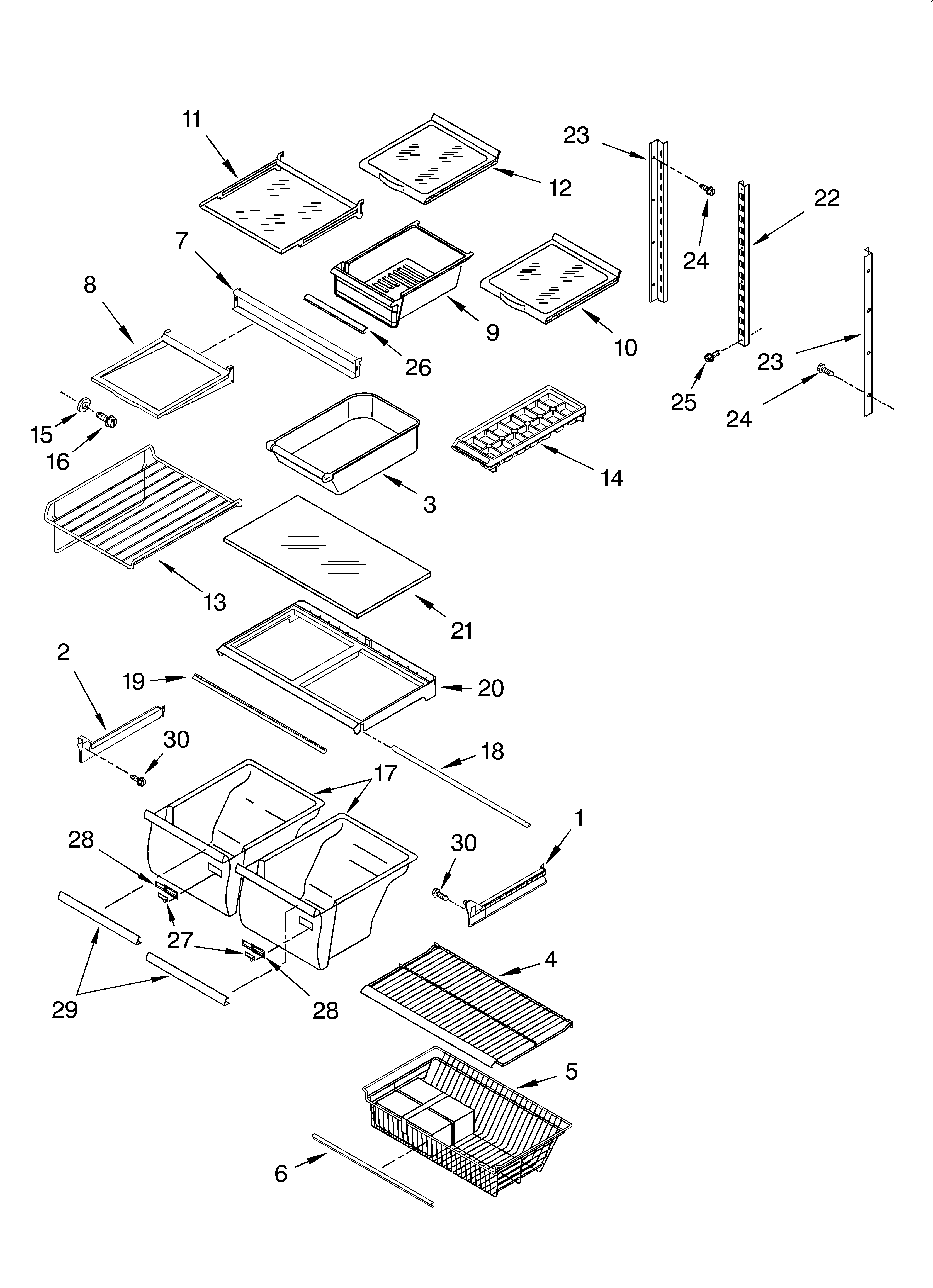 Shelf/optional
