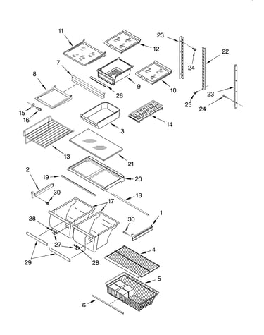 Shelf/optional
