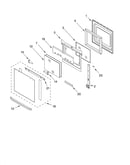 Oven door