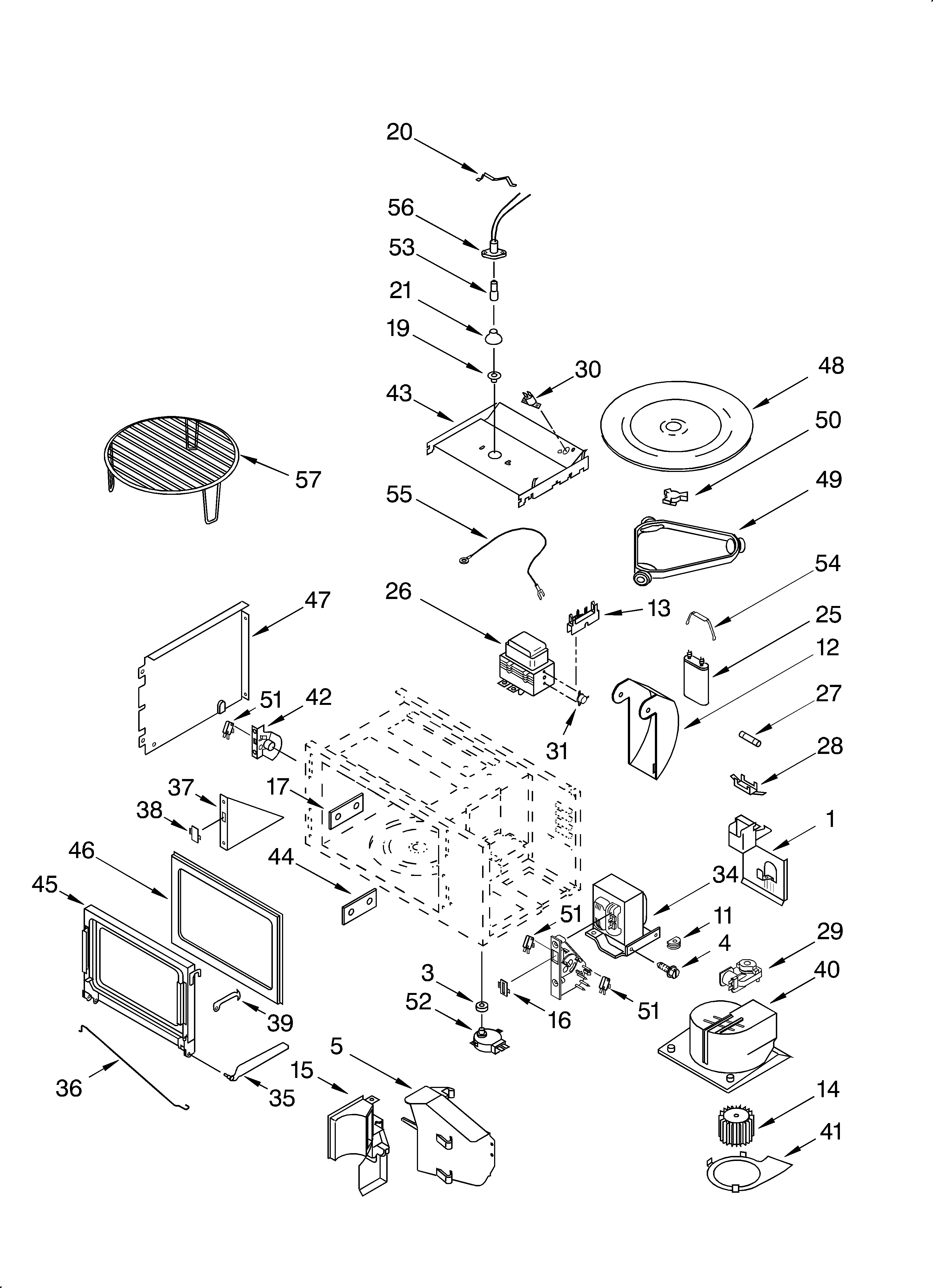 Cabinet and stirrer
