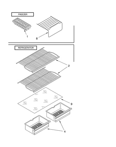Shelf/optional