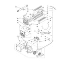 Whirlpool ED5FHEXLB00 ice maker/optional diagram