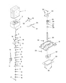 Motor and ice container