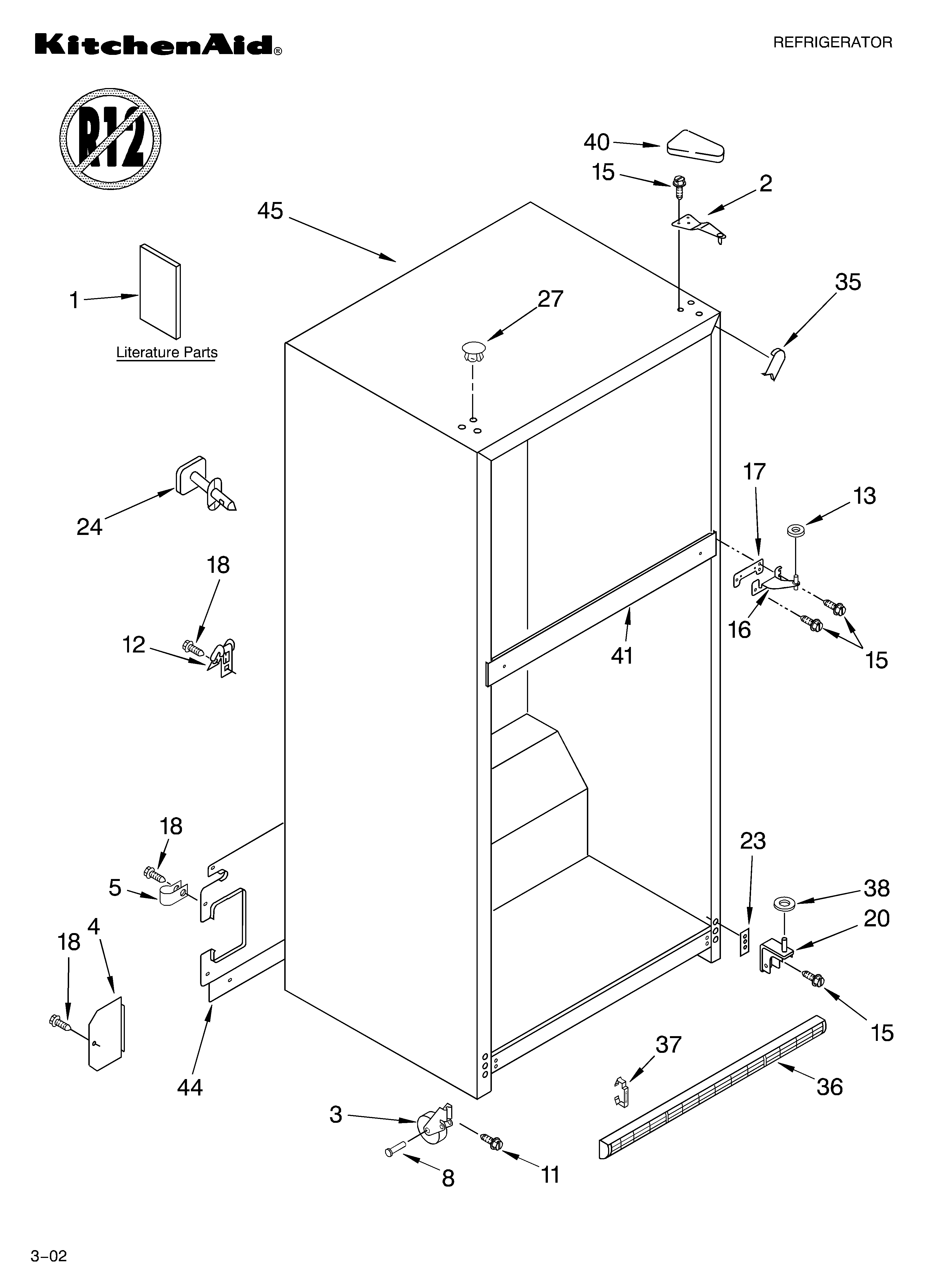Cabinet/literature