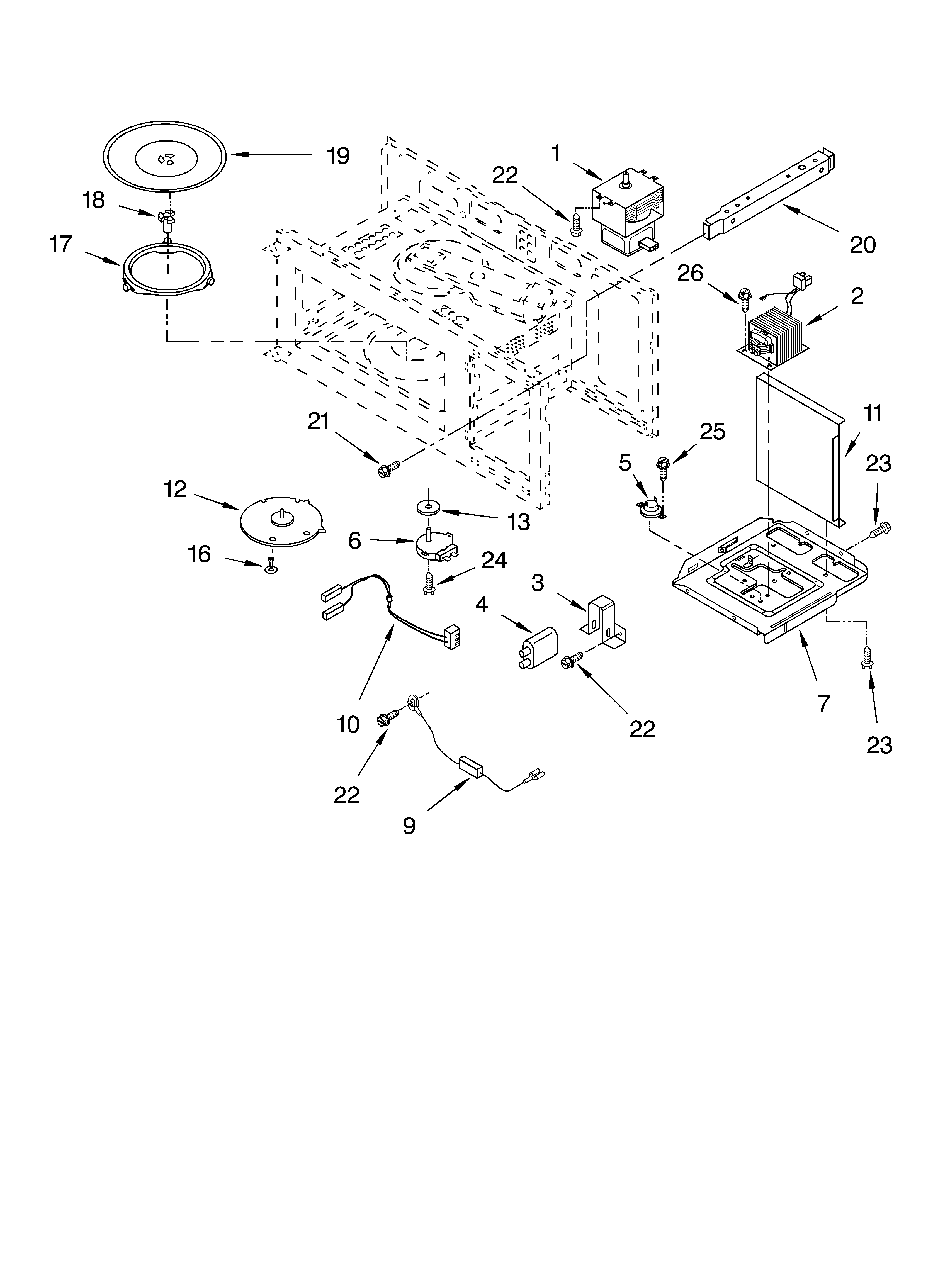 Magnetron and air flow