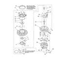 Whirlpool DP940PWKQ1 pump and motor diagram