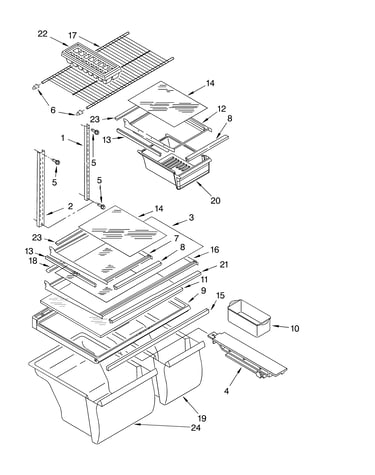 Shelf/optional