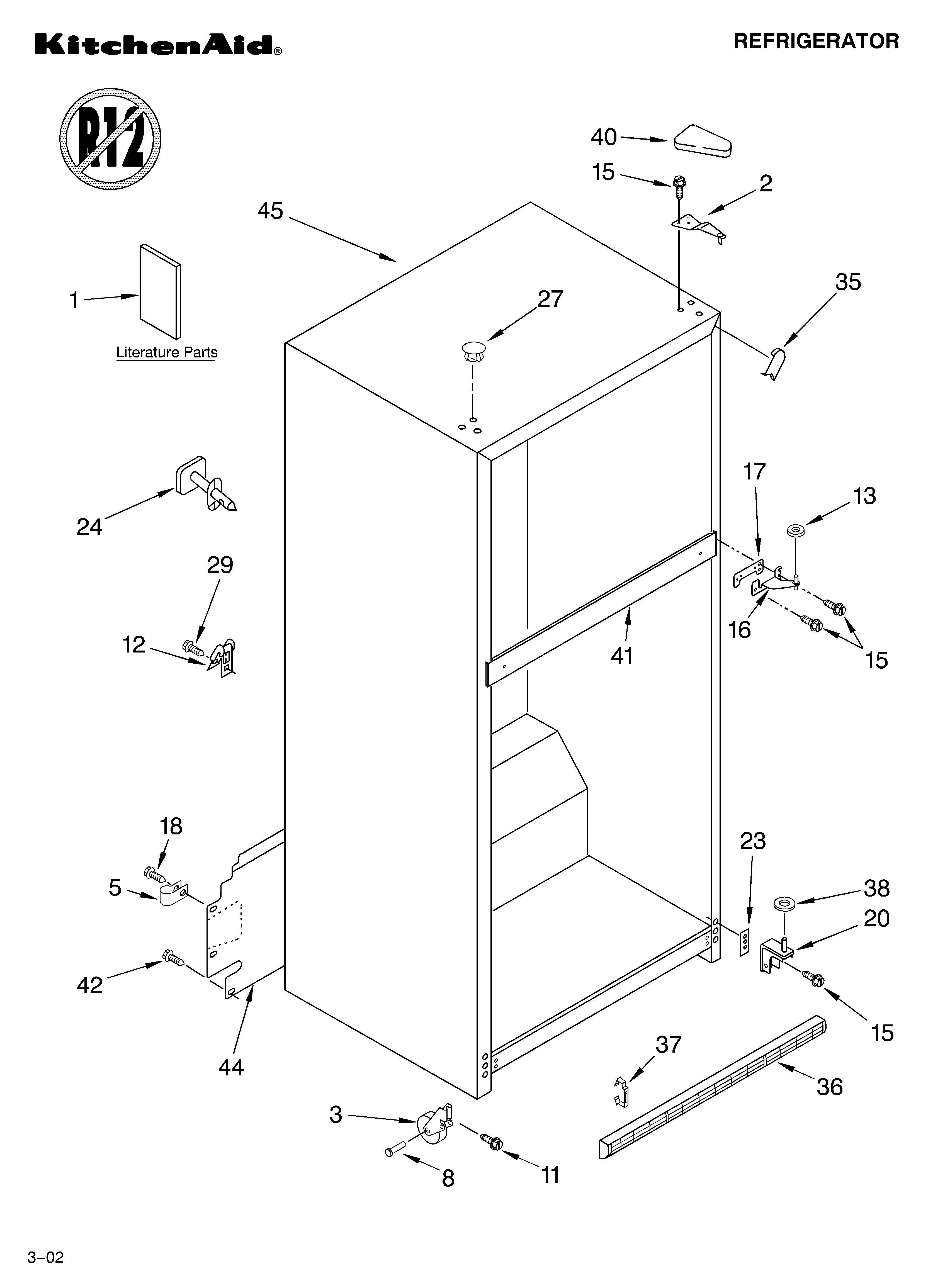 CABINET/LITERATURE