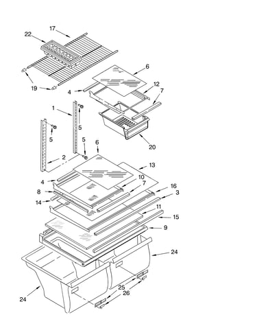 Shelf/optional