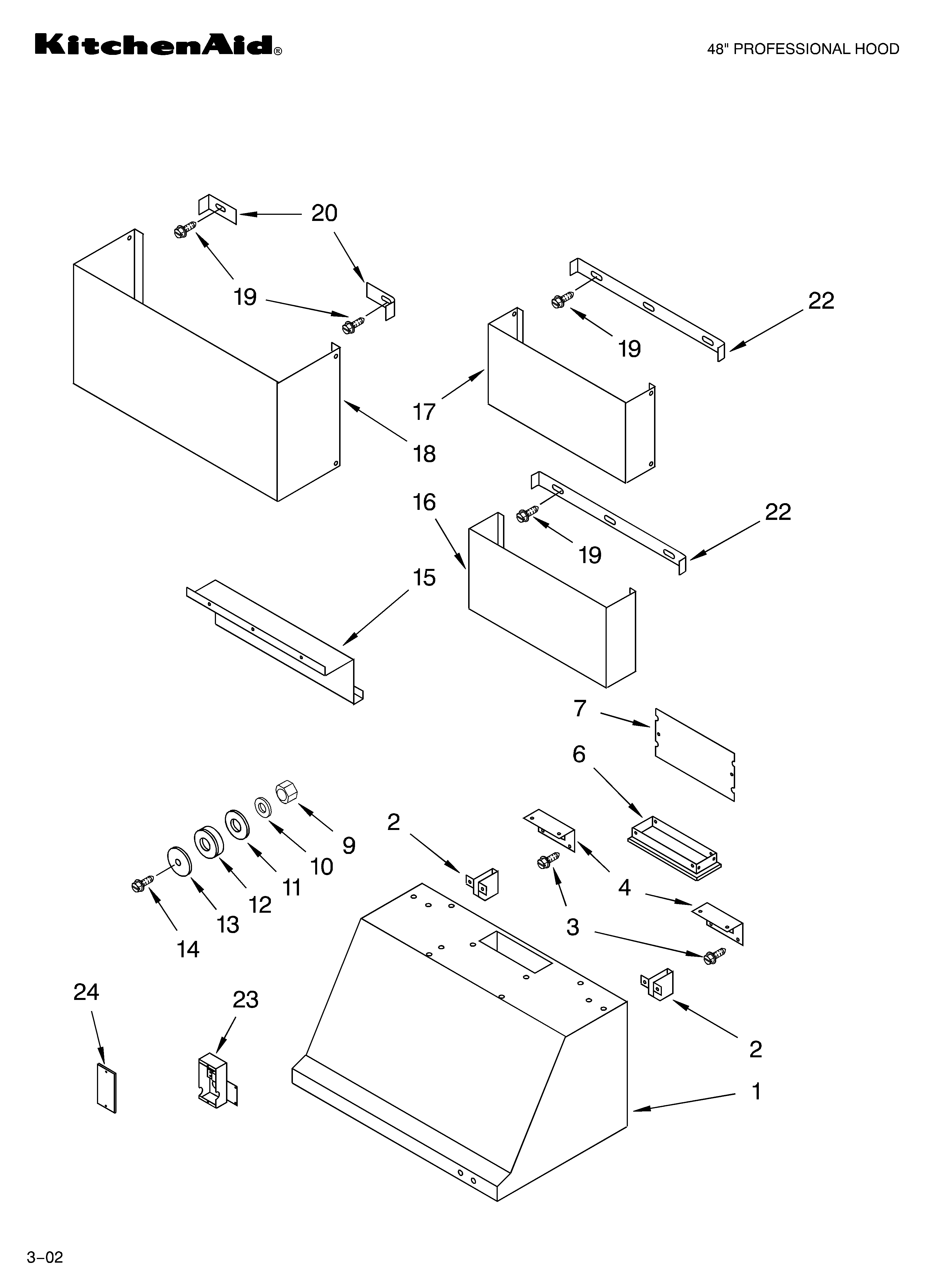 Hood parts