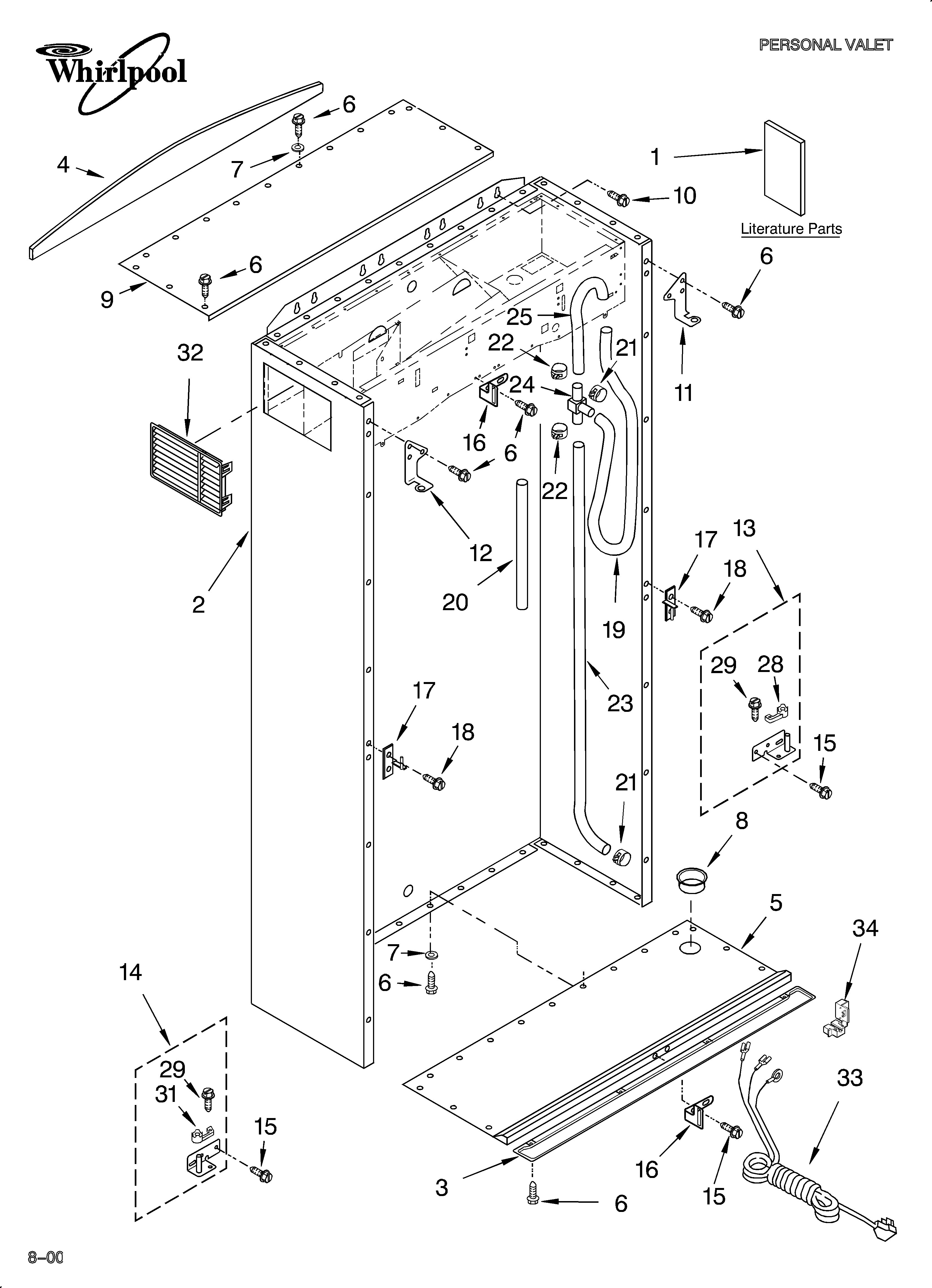 CABINET/LITERATURE