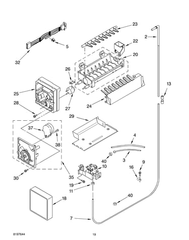 Ice maker/optional