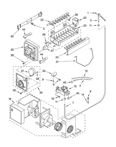 Ice maker/optional