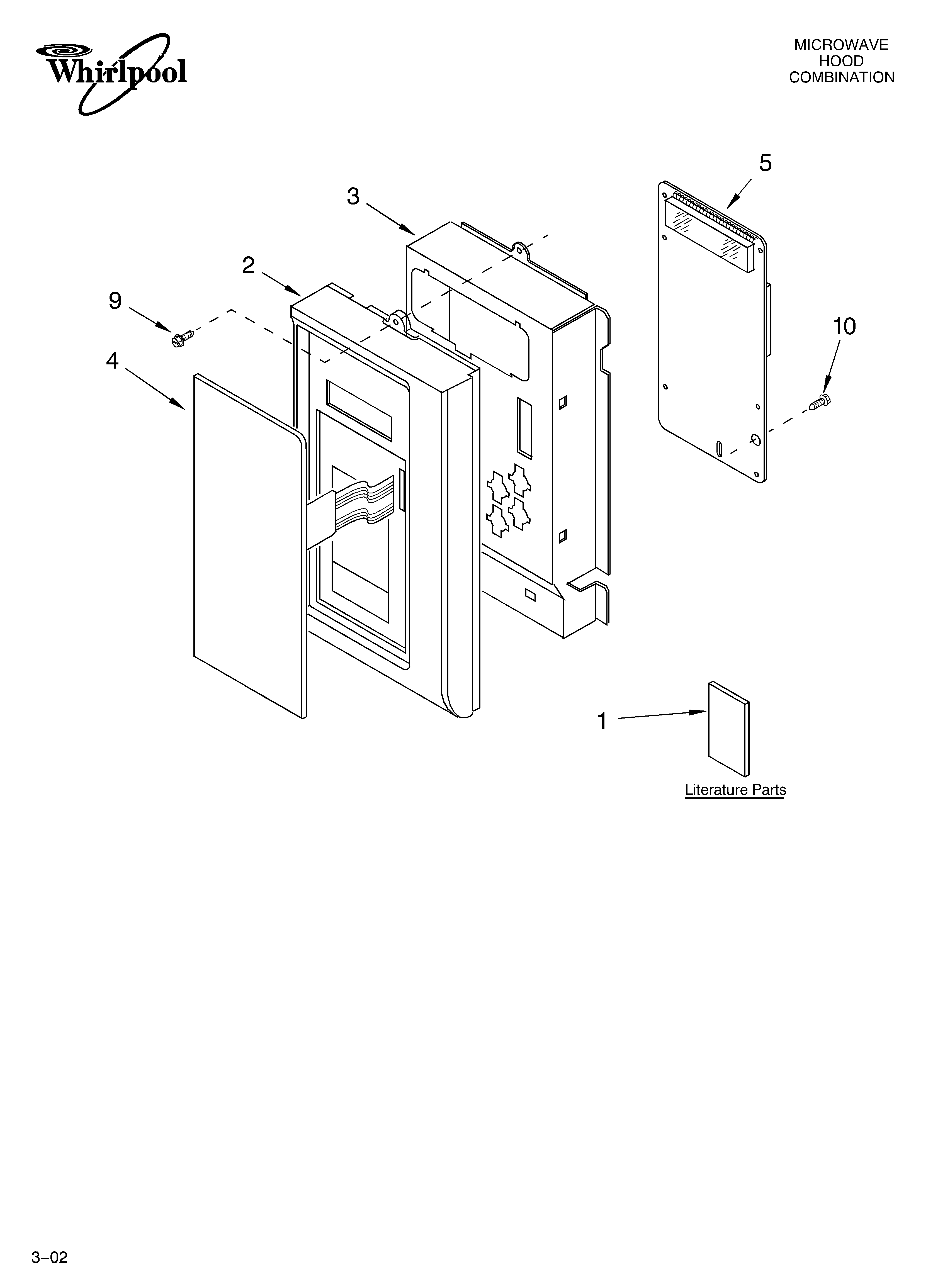 CONTROL PANEL/LITERATURE