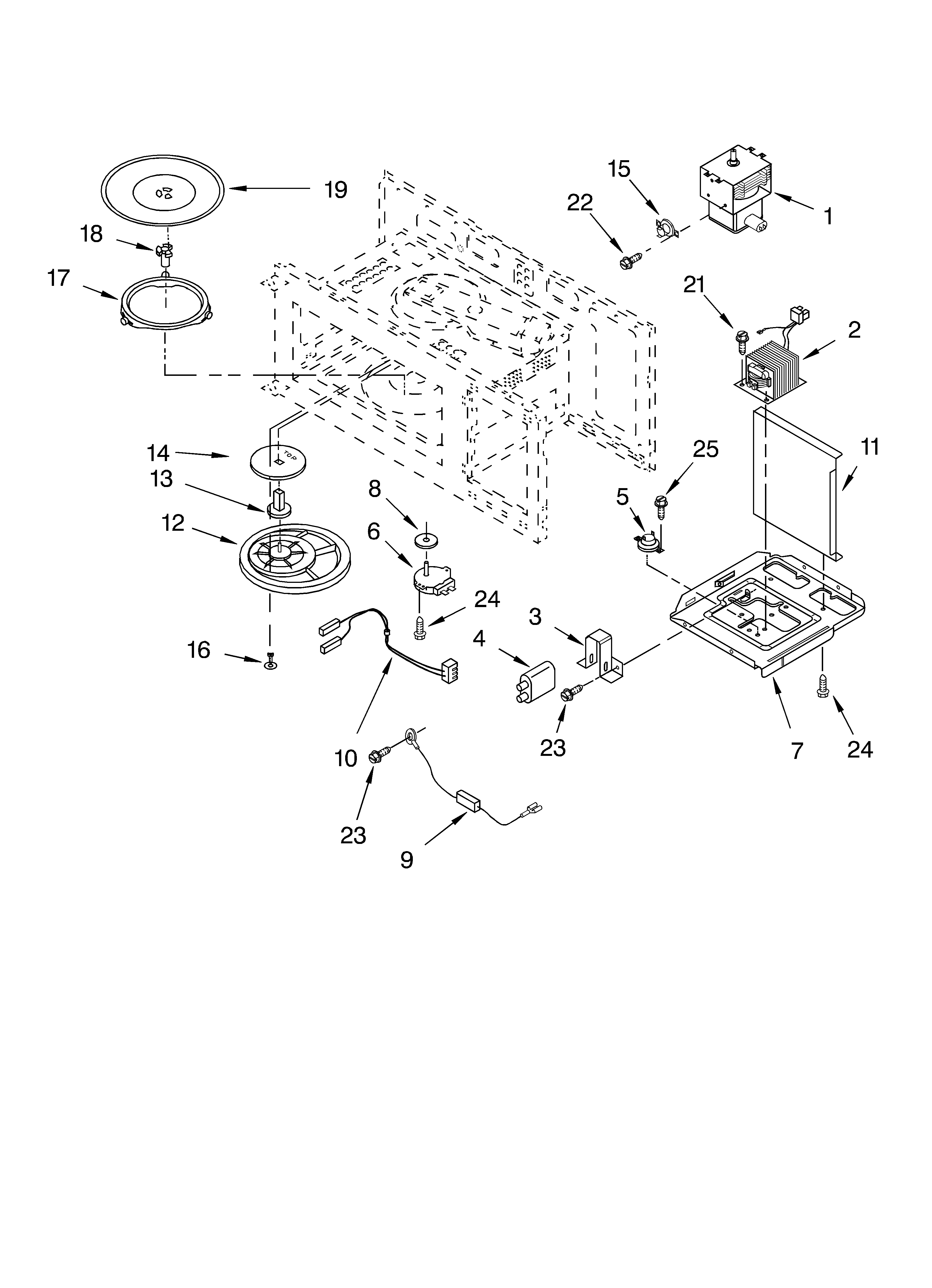 Magnetron and air flow