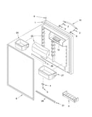 Refrigerator door