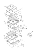 Refrigerator shelf