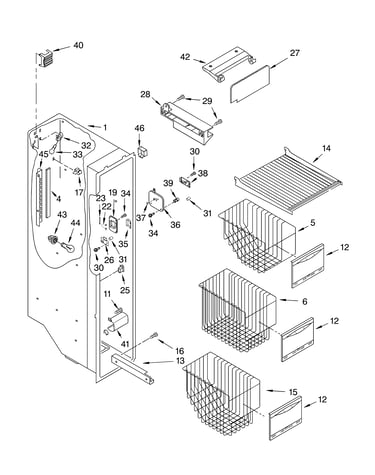 Freezer liner