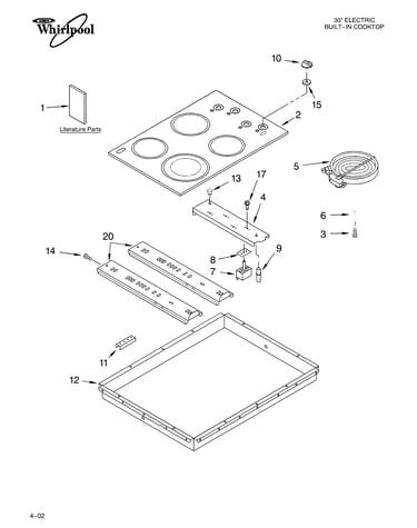 Cooktop/literature