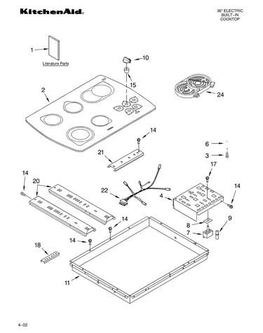 Cooktop/literature