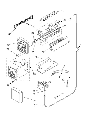 Ice maker/optional