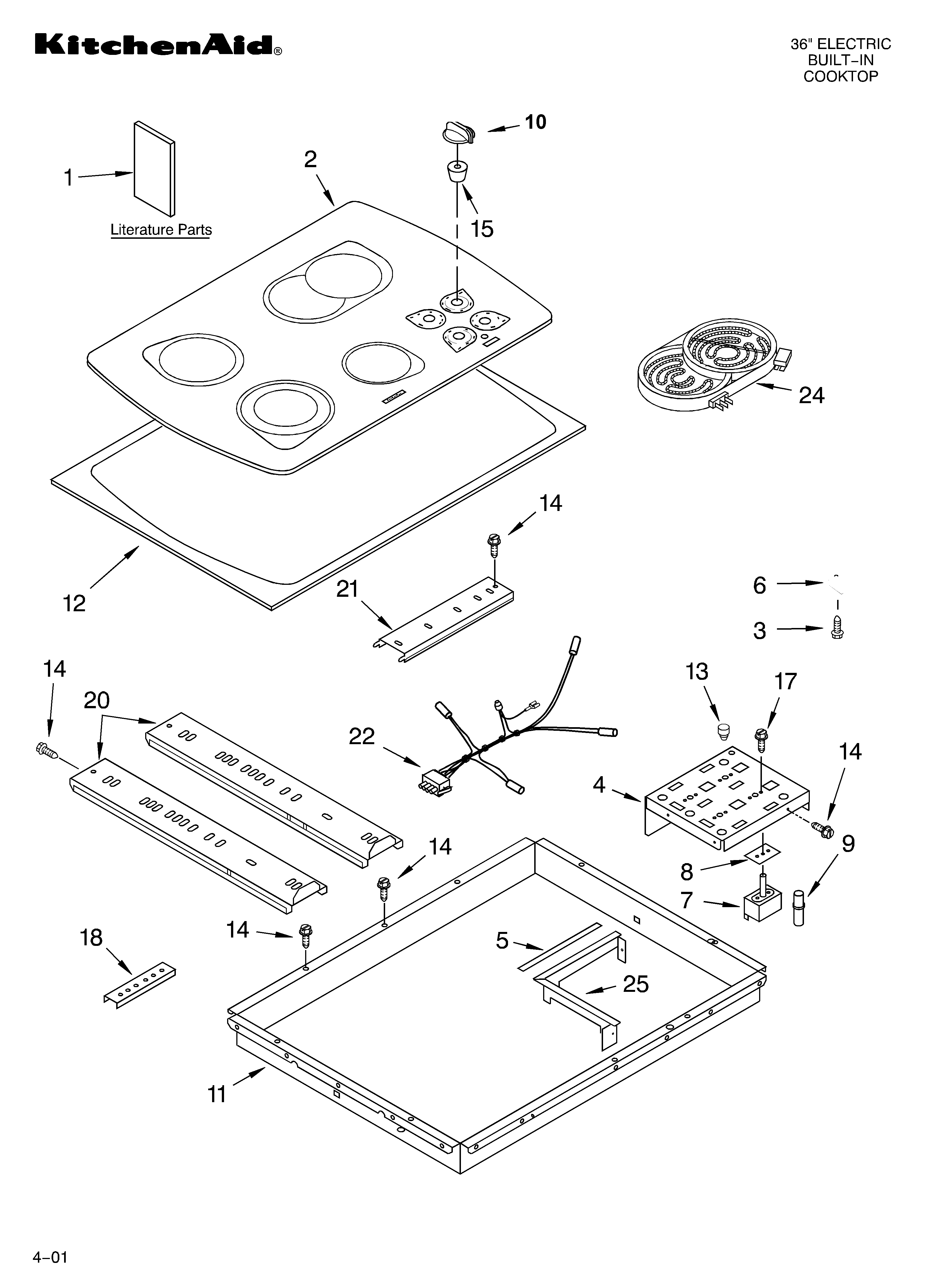 COOKTOP/LITERATURE