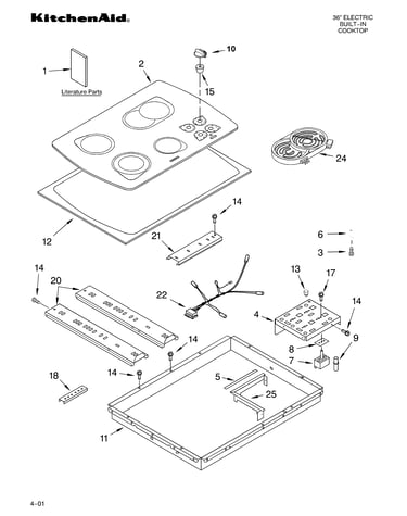 Cooktop/literature